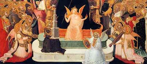 A. Lorenzetti Maesta XIV° sec.