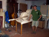 Maple sawmill work (Lavorazione in segheria di un acero campestre)